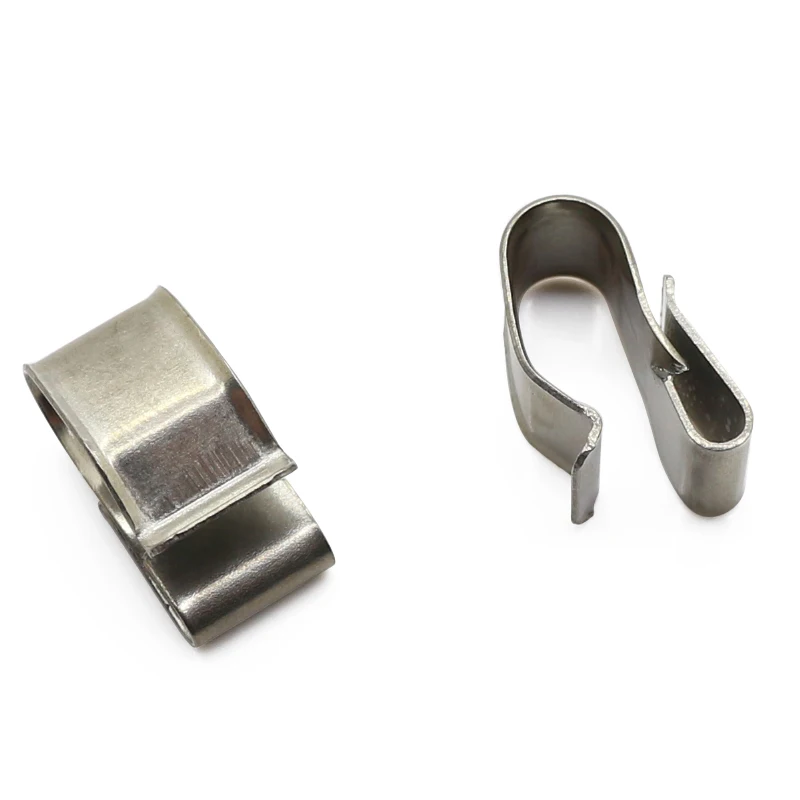 Customized Sheet Metal Stamping Stainless Steel Price Holder Clip For Cable Fixed