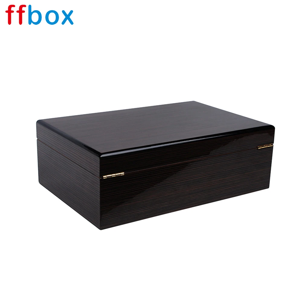Factory Wholesale Custom Wooden Cigar Humidor Box