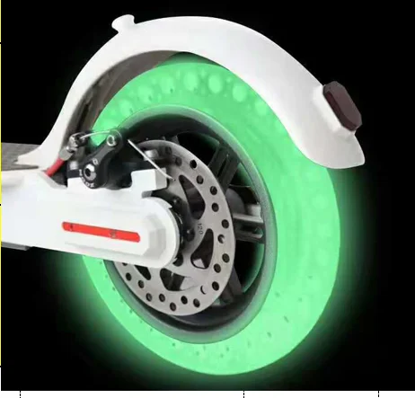 8.5inch 8 1/2x2 Fluorescent Pattern Solid Tire For Mijia M365 Electric Scooter