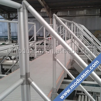 Высококачественного алюминиевого промышленного шаг платформы для обслуживания платформы