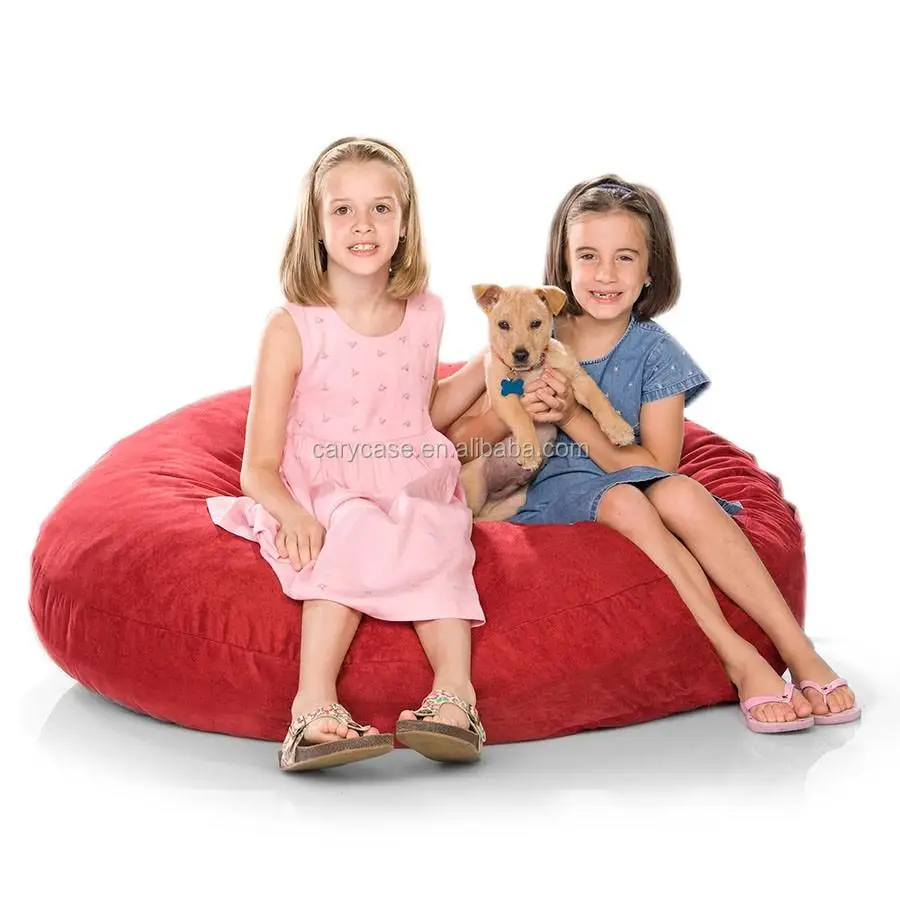 JAXX CLUB JR. KIDS BEAN BAG CHAIR - PUMPKIN