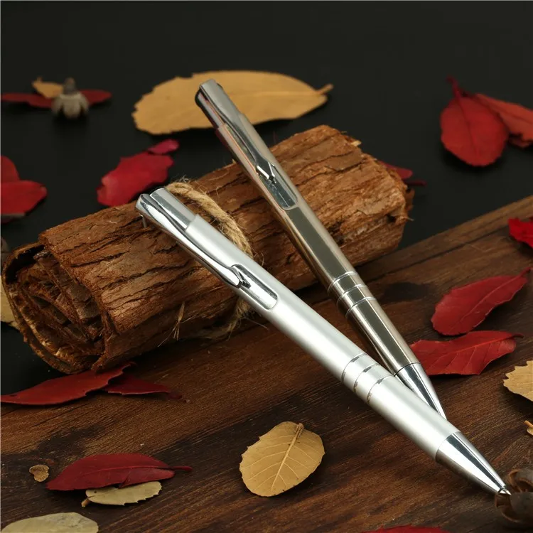 Wholesale High Quality luxury metallic pens ballpoint pens with logo custom printed