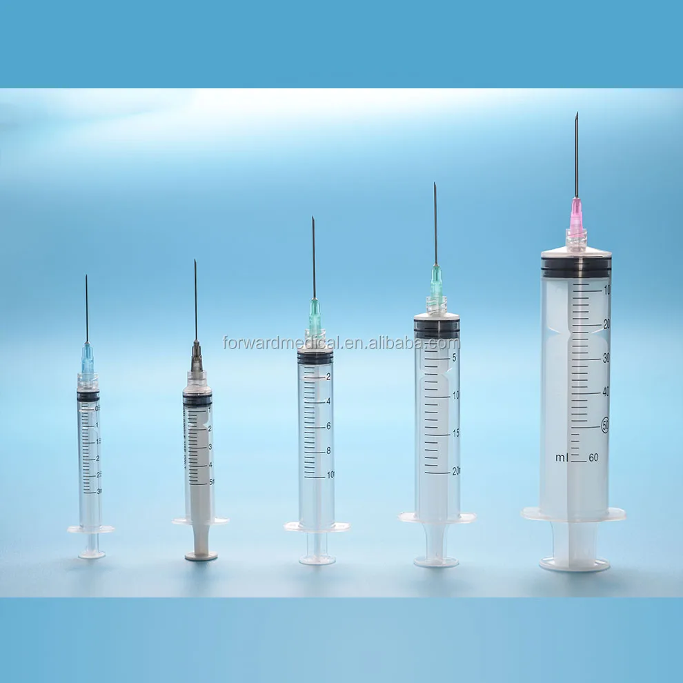 stock syringe 3ml 5ml and 1ml plastic disposable syringe for sale