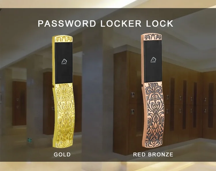 Advanced Smart Inductive Keyless Locker Lock For Swimming Pool / Sauna / Gym