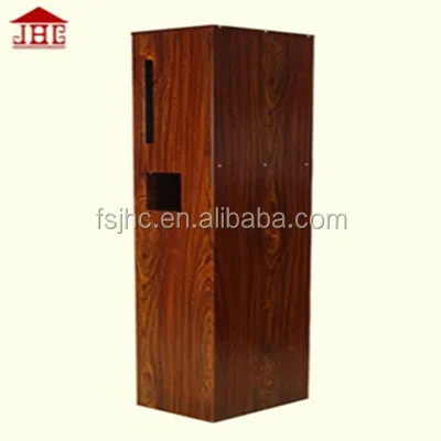 
free standing design metal mailboxes wood grain locking waterproof letterbox 