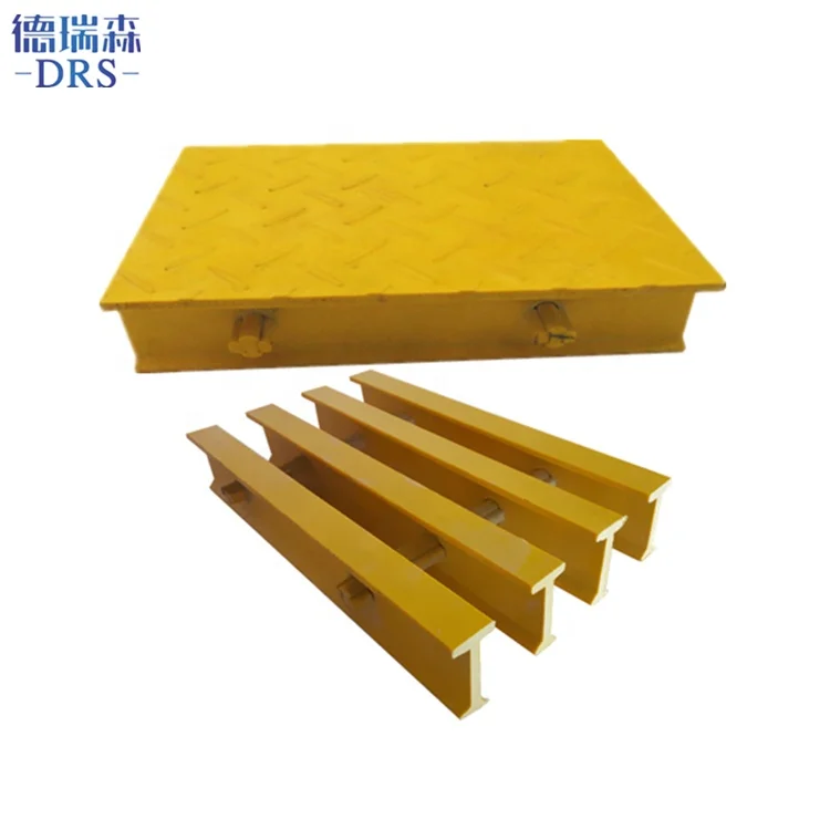 Fiberglass FRP Grating Deck Panel