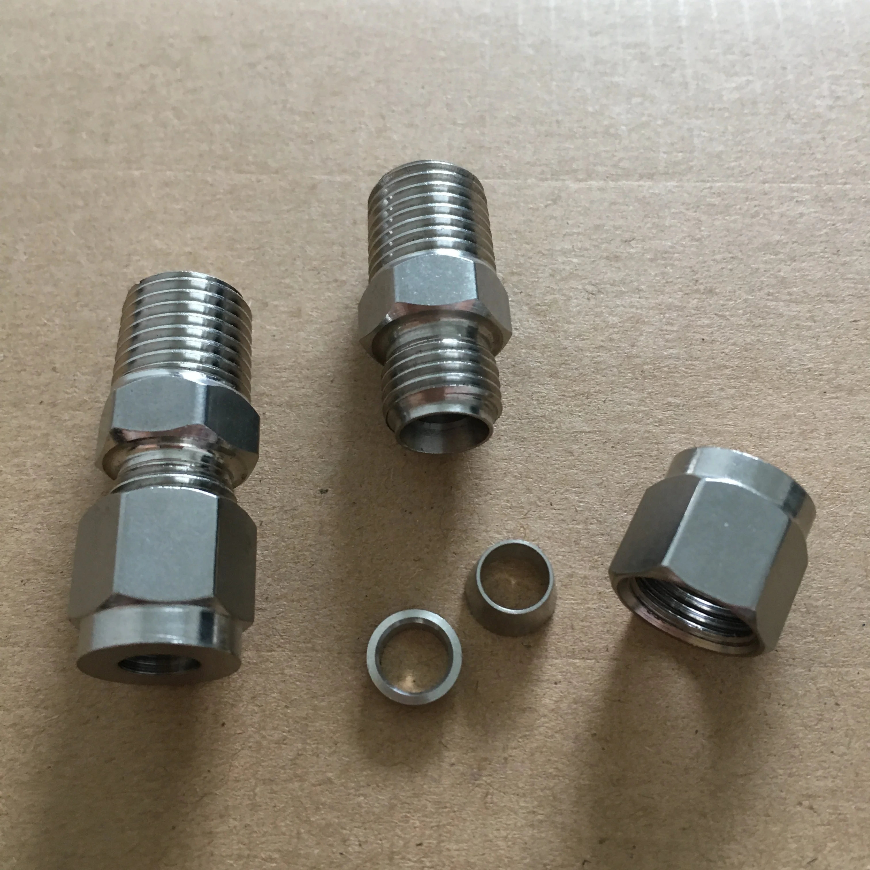 Stainless Steel high pressure reducer hydraulic/compression adaptors female to male
