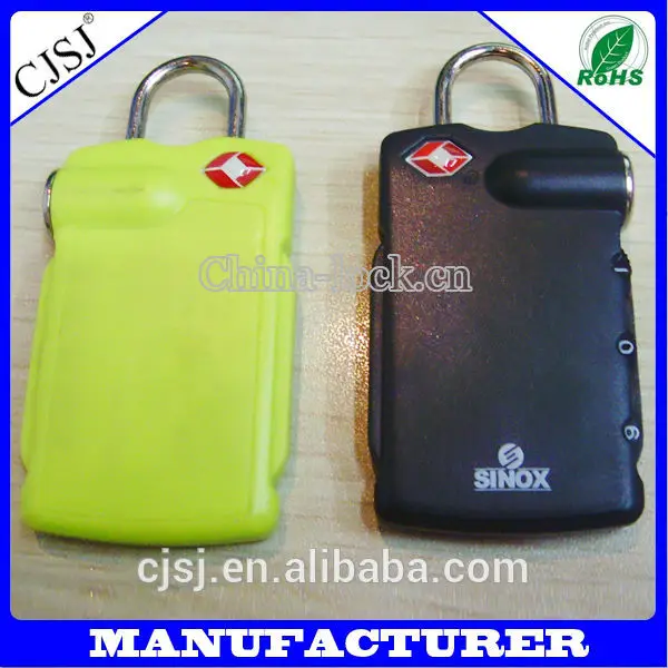 tsa замки цена по прейскуранту завода пользовательских tsa замок кабеля, кодовый замок, висячий замок, багажа замок
