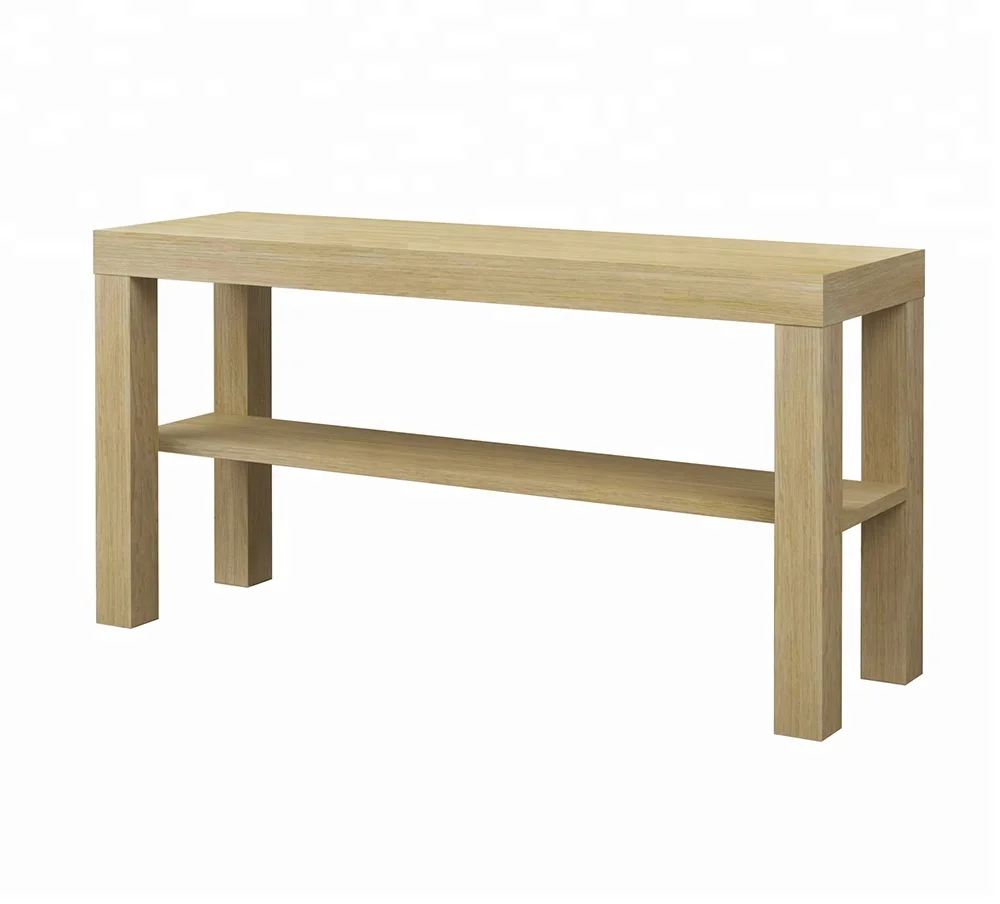 black wooden Modern honeycomb board mdf TV bench for living room