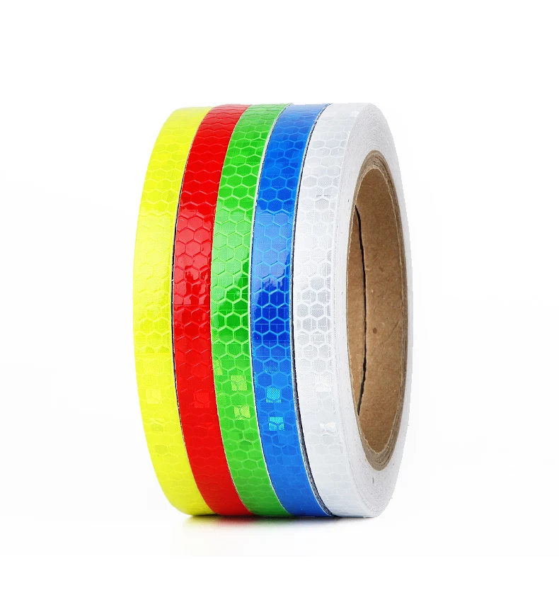 ZOLi ZL1301Hot Selling Colorful Reflective Sticker 10M Warning Reflective Tape Bicycle/Motorcycle /Car Sticker