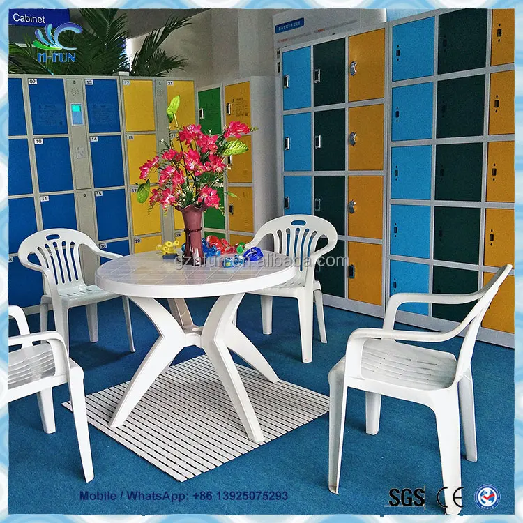 Knock Down Design Cold-roll Steel Locker Water Park Locker Keyless Smart RFID Locker