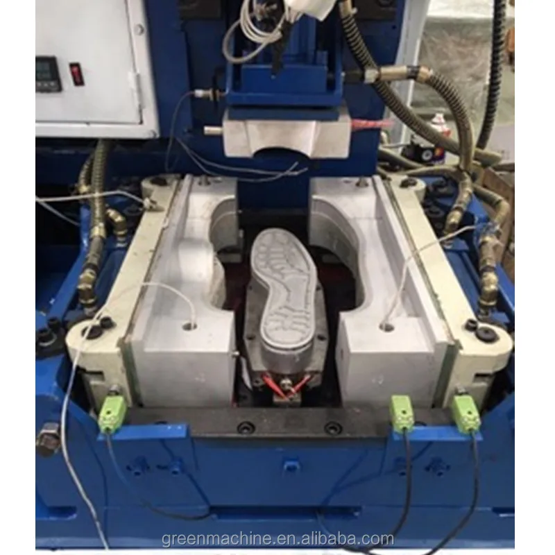 
Full Automatic Rubber Shoes Soles Compression Moulding Machine 