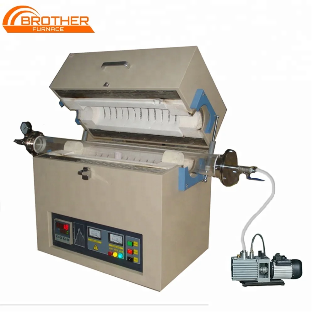 High Quality Low Cost Programmable High Temperature Chemical Vapor Deposition vacuum tube furnace
