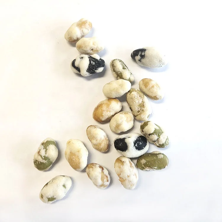 Wasabi Flavor Coated Protein Three Bean Mixed Snacks