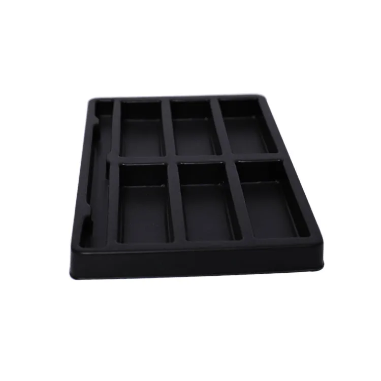 Best Price Pretty PVC Rectangle Plastic Storage Blister Tray Boxes