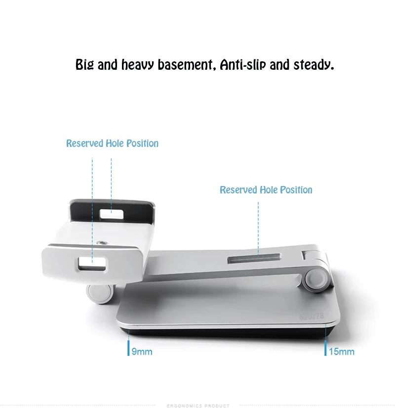 Держатель для планшета Full Motion 4-13 дюймов, универсальная Складная подставка для смартфона и мобильного телефона, ленивый держатель для планшета и ПК