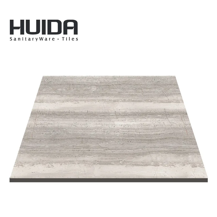 HUIDA 600*600 interior design inner installing glazed ceramic floor tile white