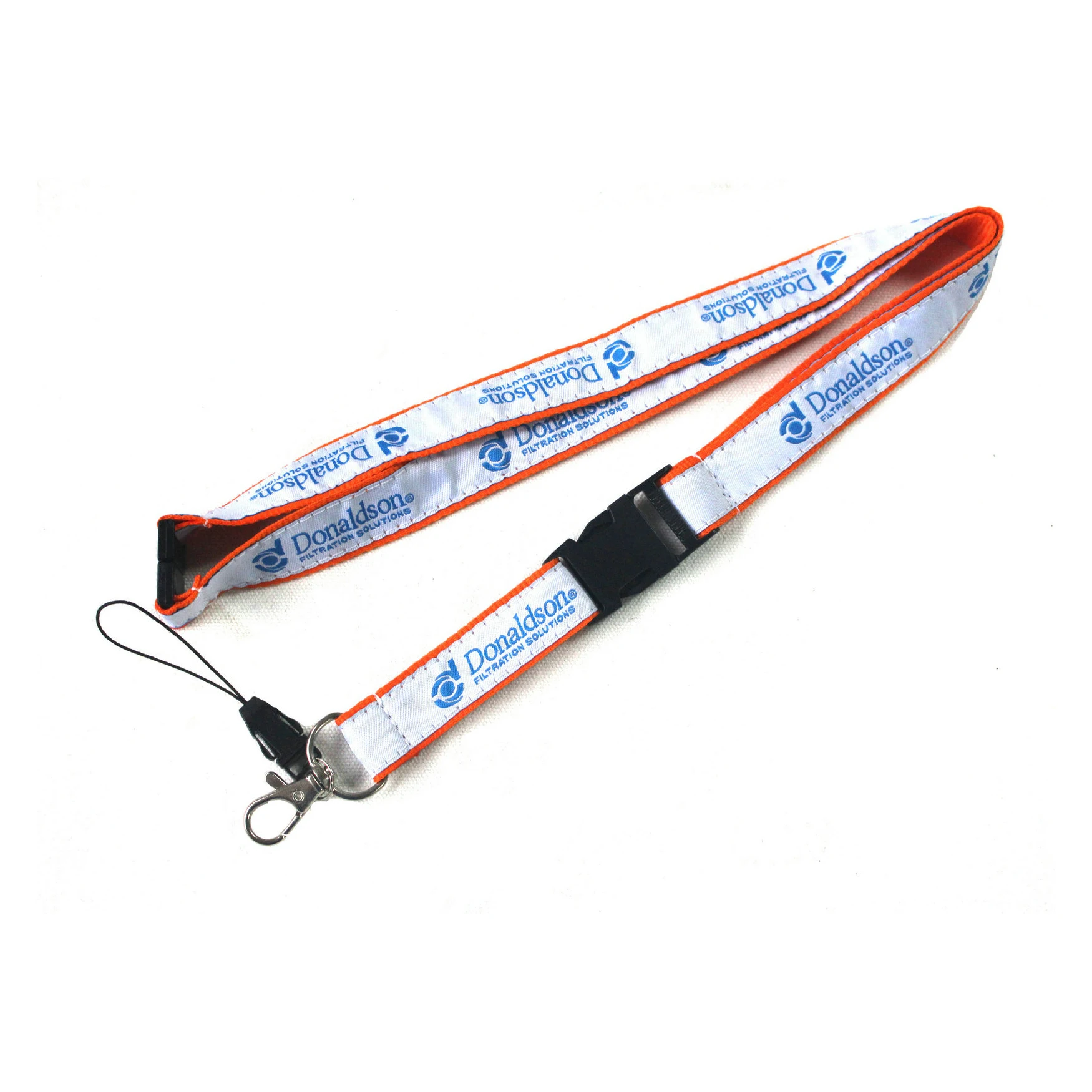 
Quality assurance fashion popular custom airbus lanyard strap keychain 
