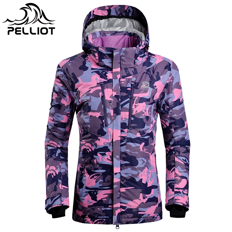 Пелльо пользовательская мужсая на открытом воздухе, водонепроницаемые, для катания на лыжах, одноплатный лыжная куртка для снежной погоды