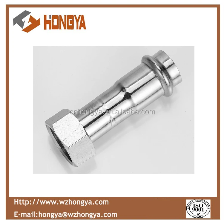 Сантехнические фитинги из нержавеющей стали, равномерная муфта