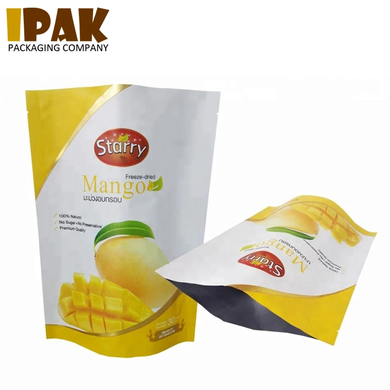 Custom Printed Potato Chips Packaging Bag Banana Chips Packaging