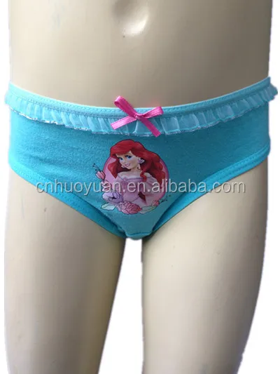 Hot Girl Everyday Sheer Underwear Panties with Cartoon printing