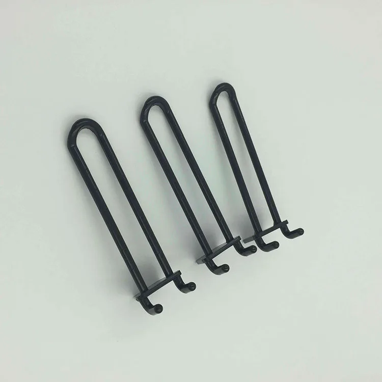 Однозубчатый пластиковый картонный крюк для витрины