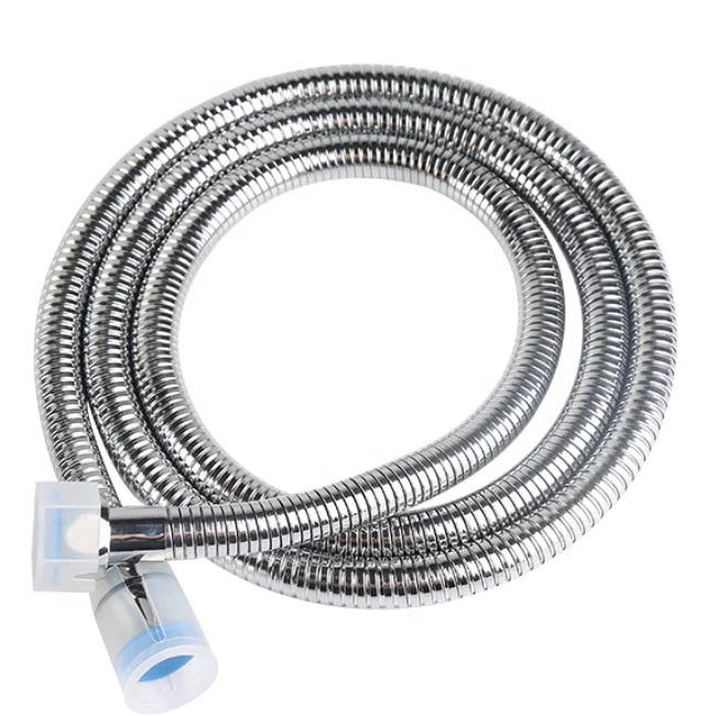 Shower hose manufacture 1.5m chrome shower hose spiral shower hose stainless steel