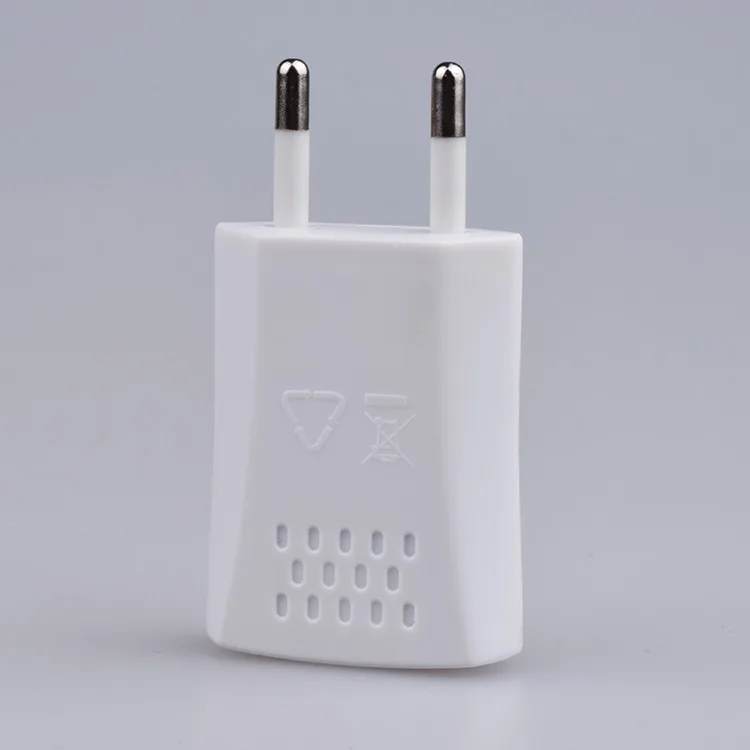  Одобренное CE дорожное usb Сетевое зарядное устройство для мобильных зарядных устройств 5 в 1A EU 2 контакта