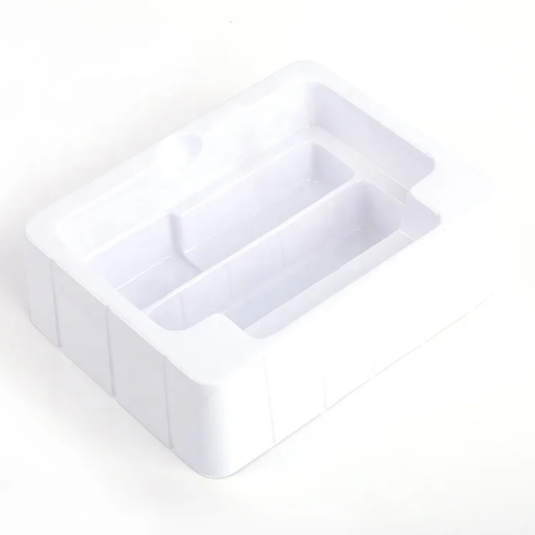 Factory Wholesale Costom High Quality PET PVC Eco Friendly Disposable Cosmetic Plastic Blister Insert Tray Packaging Container