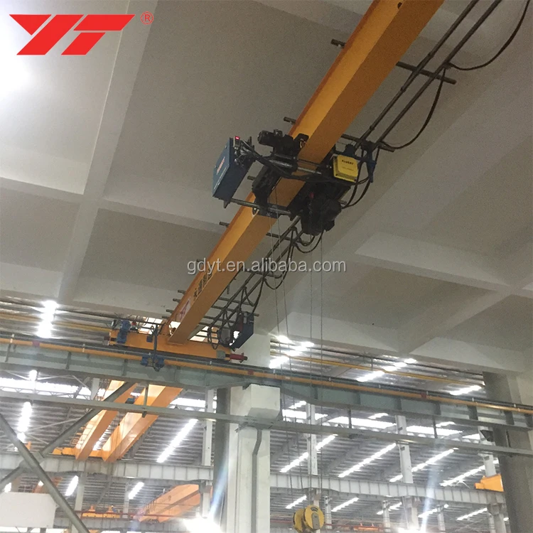 10ton European style Single-girder bridge crane