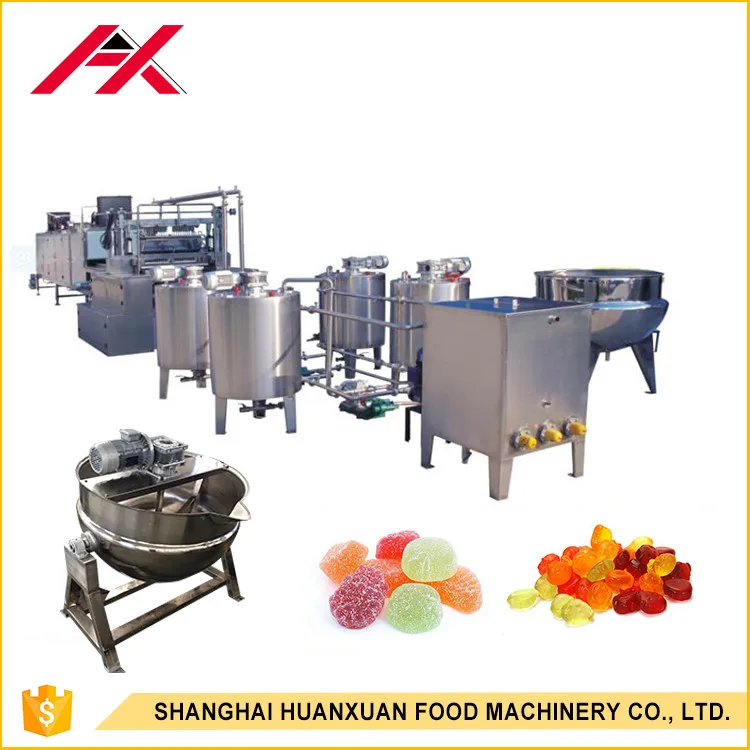 Excellent Performance Automatic Soft Candy Line Machine
