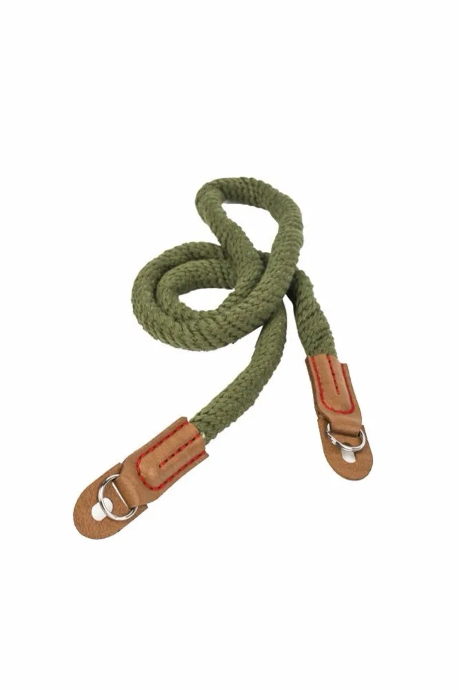 2020New Handmade Cotton leather camera strap for camera