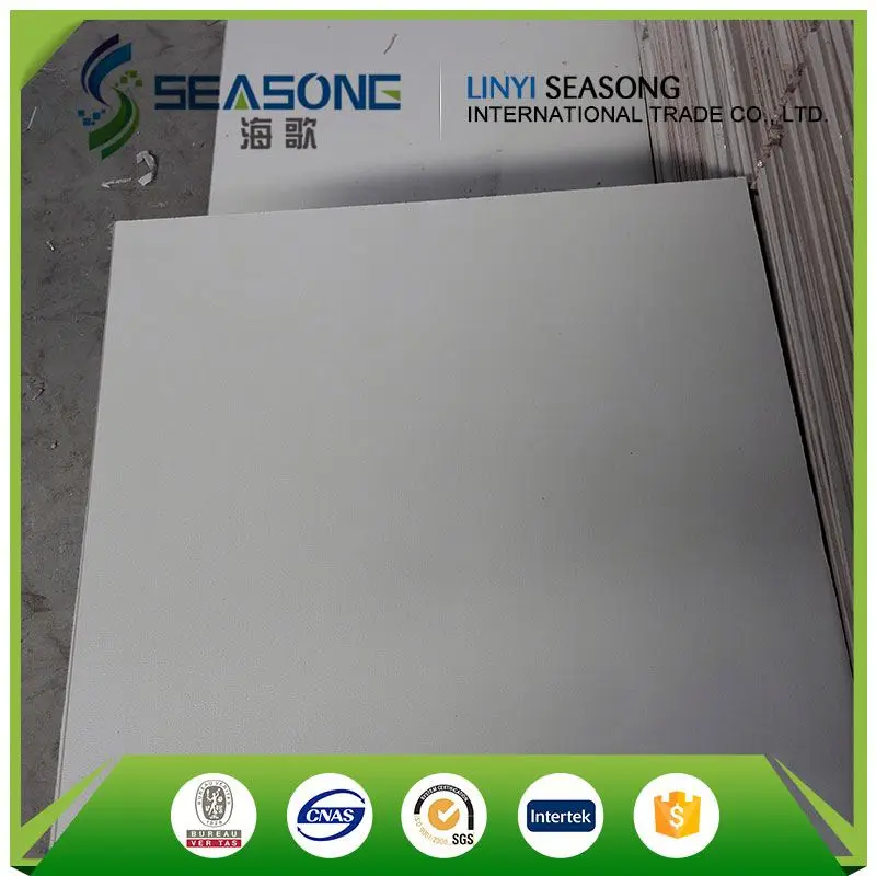 Ламинированный винил Гипсовые Плитки С Алюминиевой Фольгой, подвесные Гипсокартонные Подвесные Потолки