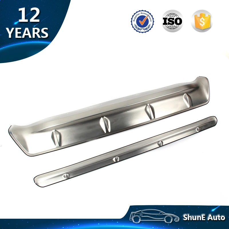 
 Новое поступление, передняя и задняя противоскользящая пластина из нержавеющей стали для бампера XV 2018 2019, защитные пластины, автомобильные аксессуары  