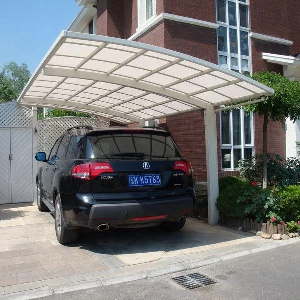 
DIY polycarbonate cobering carport 