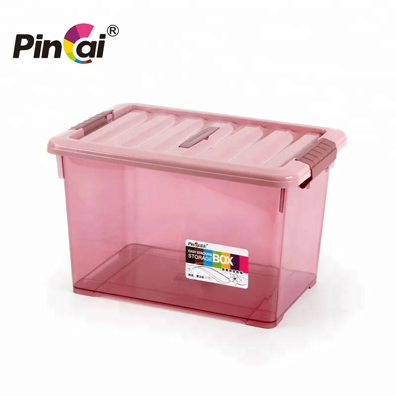 household products 20225L/9L stackable organizer clear plastic  toy organizers and storage