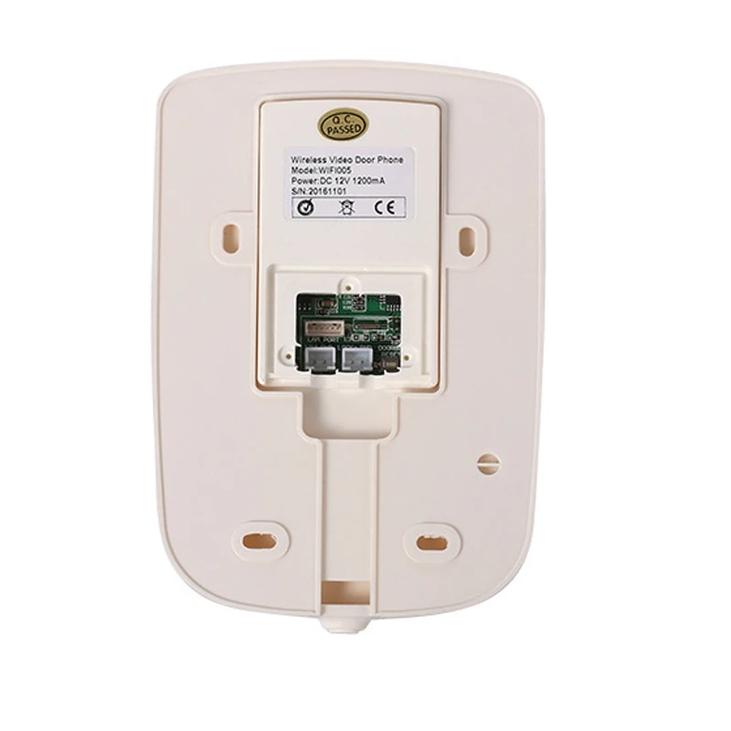 Wireless Wifi Video Door Phone Intercom for Smartphone Remote Monitor