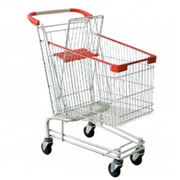 Заводская цена супермаркет 4 Колеса Тележка ручной