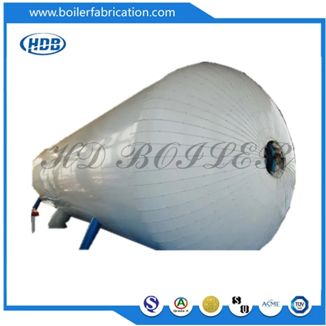 Horizontal Painted Natural Circulated Boiler Steam Drum for Power Station