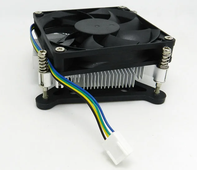 Coolcox CPU cooler fan for LGA 1150/1155/1156 ,ALUMINIUM HEATSINK92*92*13T,80*80*15mm Fan