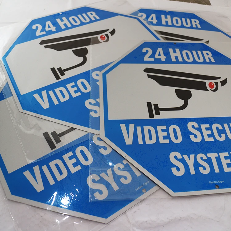 S376A Новое поступление, низкая цена, индивидуальный пластиковый светоотражающий знак безопасности, двор, производитель из Китая