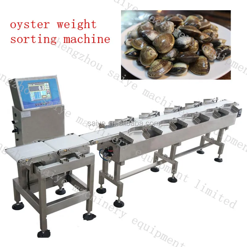 oyster weight sorting machine 0086-13298176400