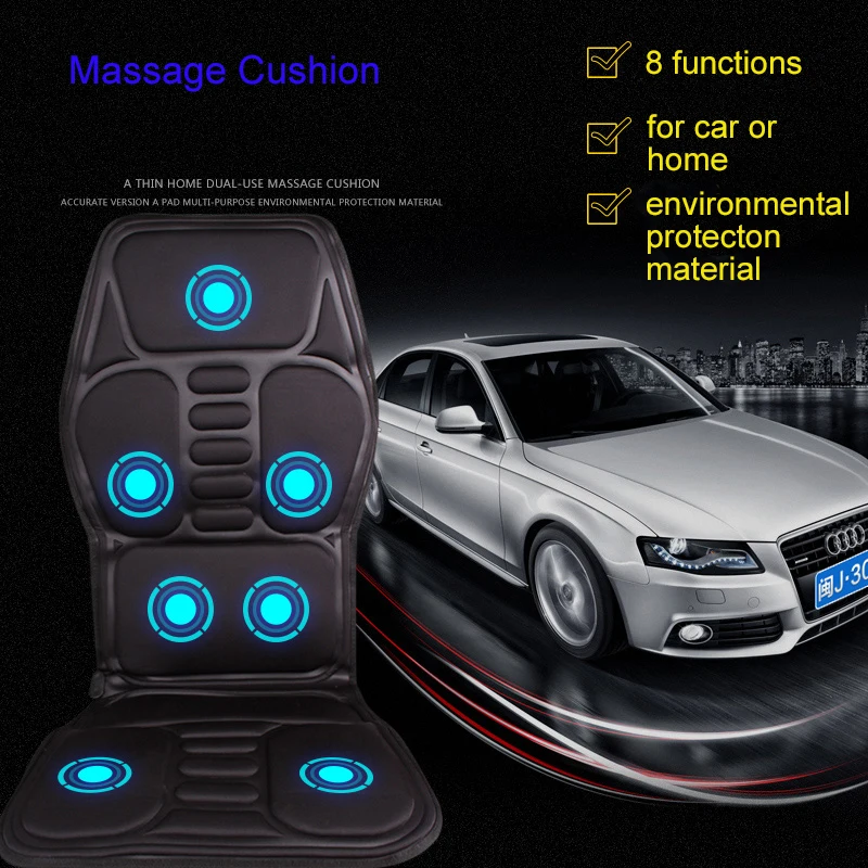 2018 High Quality Vibrating Car Seat Massage Cushion for Drivers