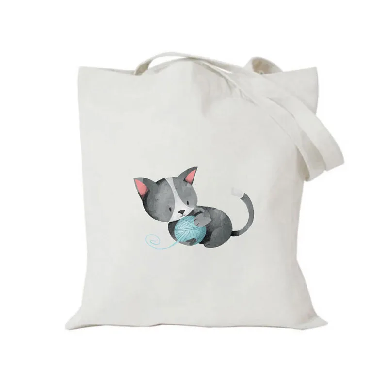 Plain Tote Bag Cotton Canvas With Logo Printing