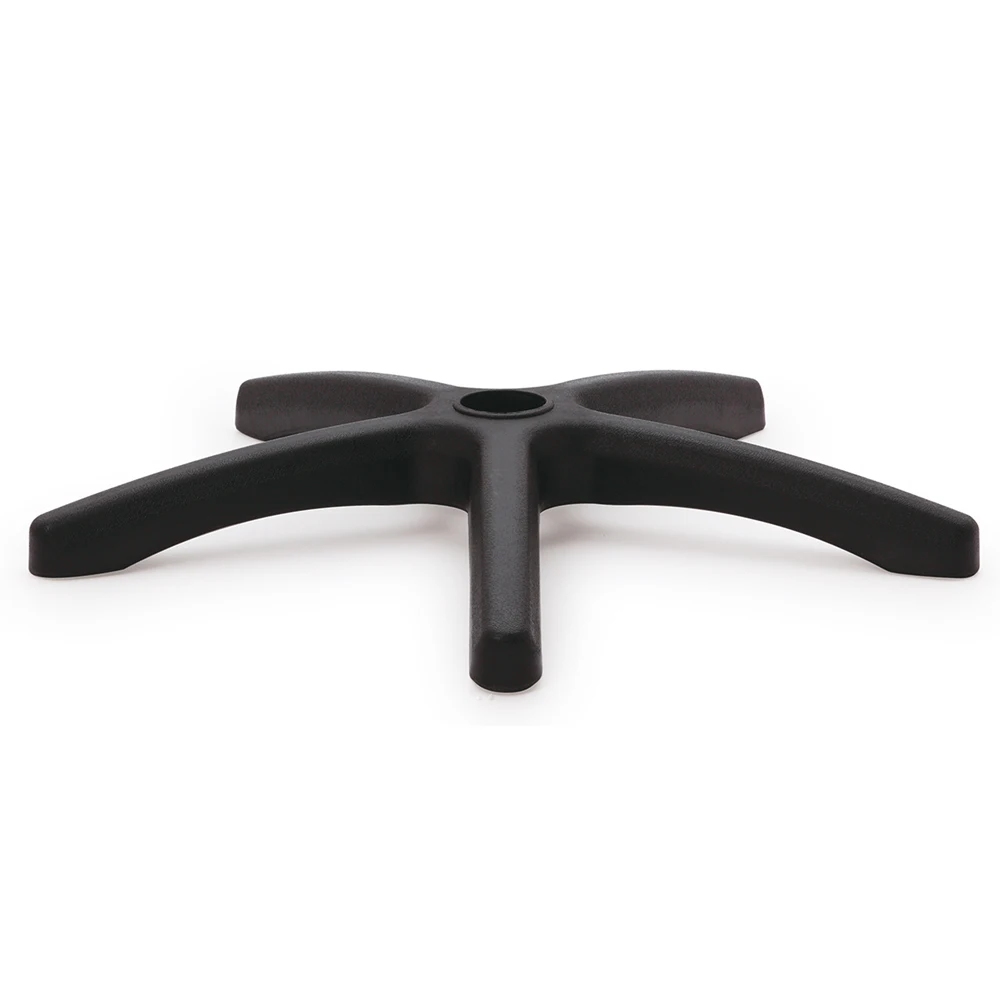 
Swivel plate rocker tilt pneumatic revolving plastic nylon chair base 