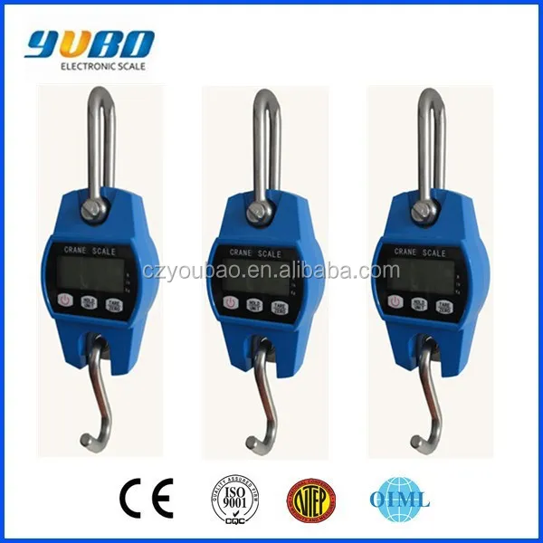 OCS 30kg 60kg 100kg 150kg 200kg 300kg  crane weighing scale with hook