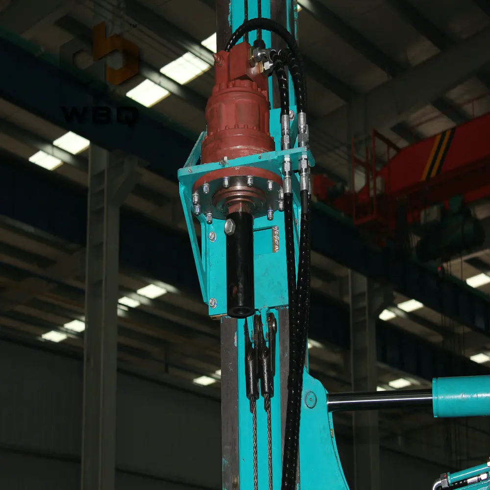 Ground Screw Ramming Piling Machine Driver For Pv Installation