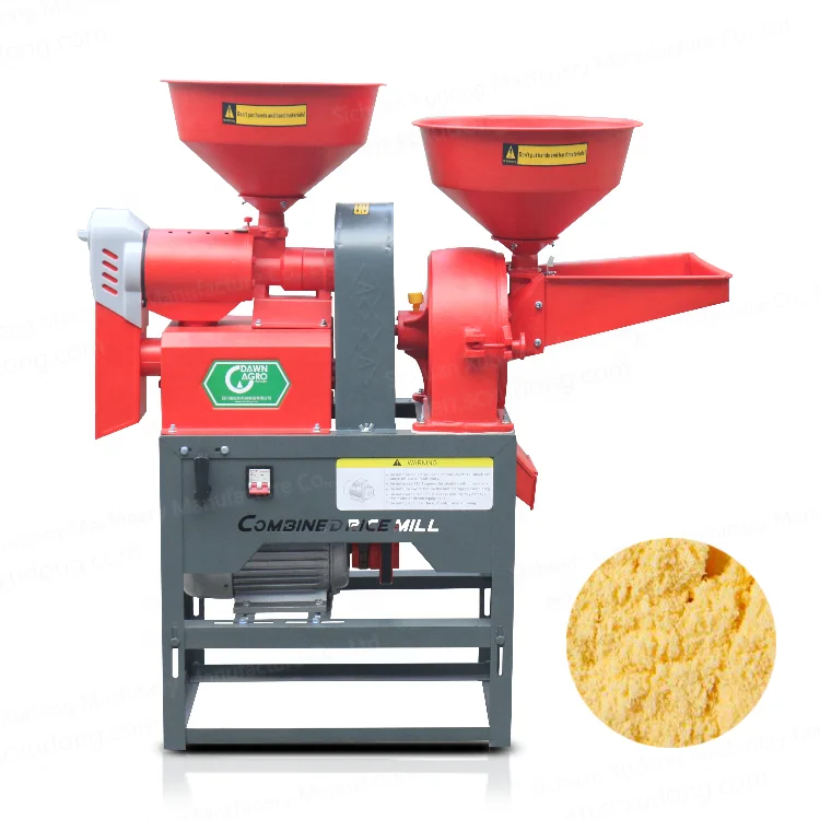 DAWN AGRO Mini Combined Rice Mill Machine Millet MIlling Sataking Rice Mill Plant Rice Flour Mill Machinery