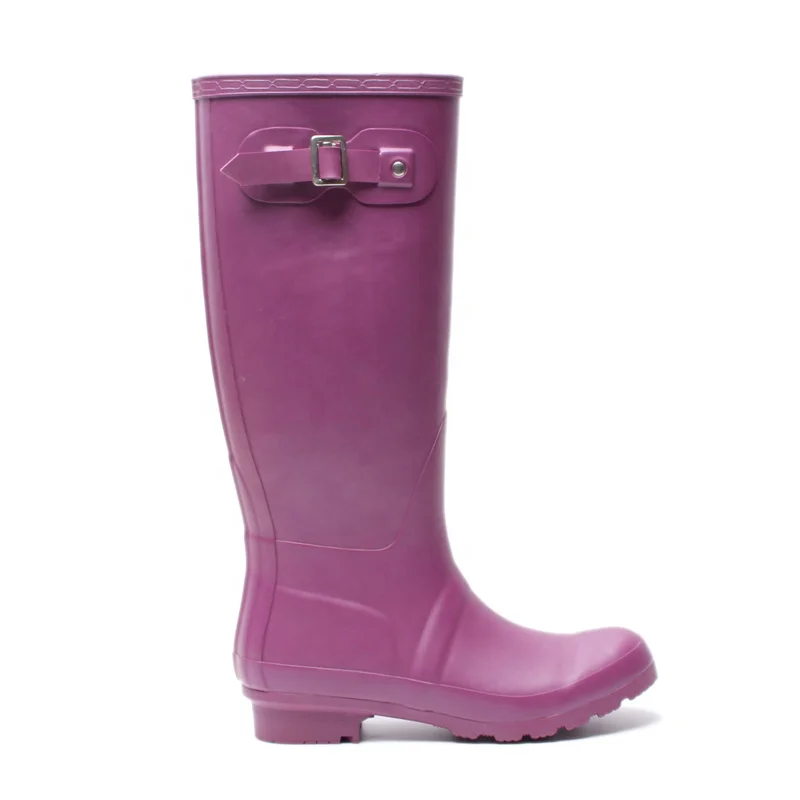 
Factory directly custom logo rain boots for women high heel womens pvc shoes 